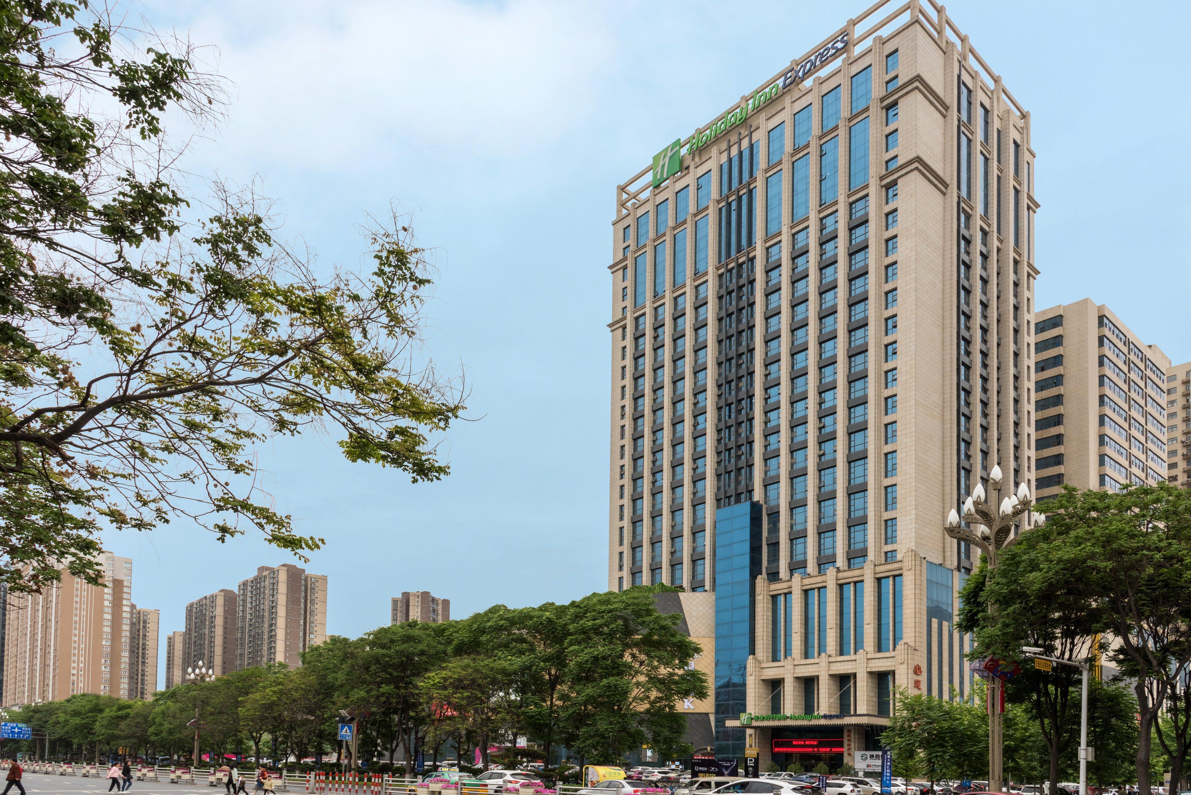 Holiday Inn Express Baoji City Centre By Ihg Exterior foto